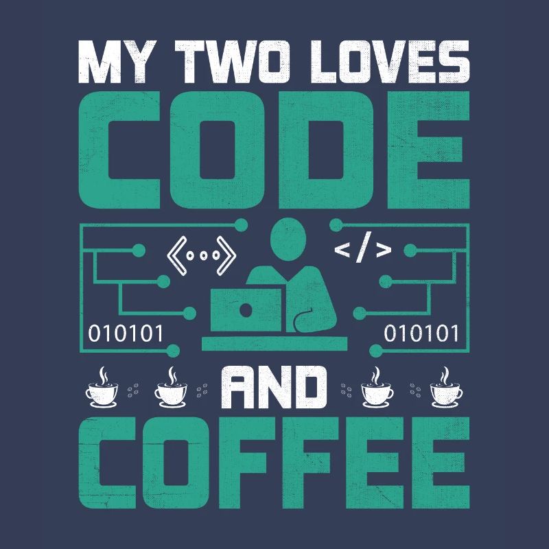 Kaffee-Codierung Programmierer Programmierer Entwickler Nerd Coff