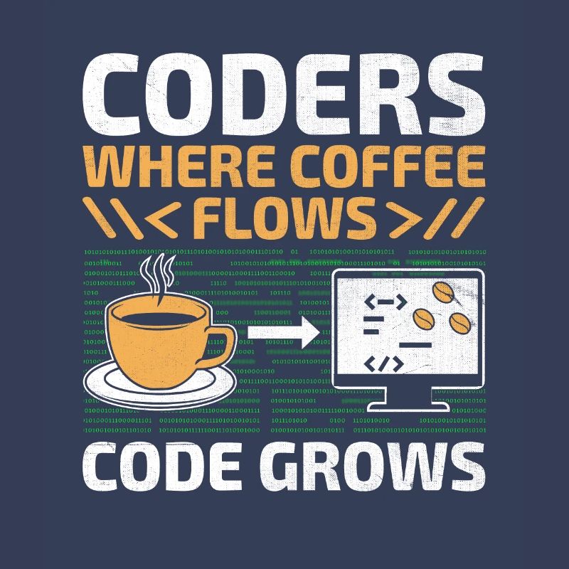 Coffee Coding Programmer Coder Developer Nerd Coff
