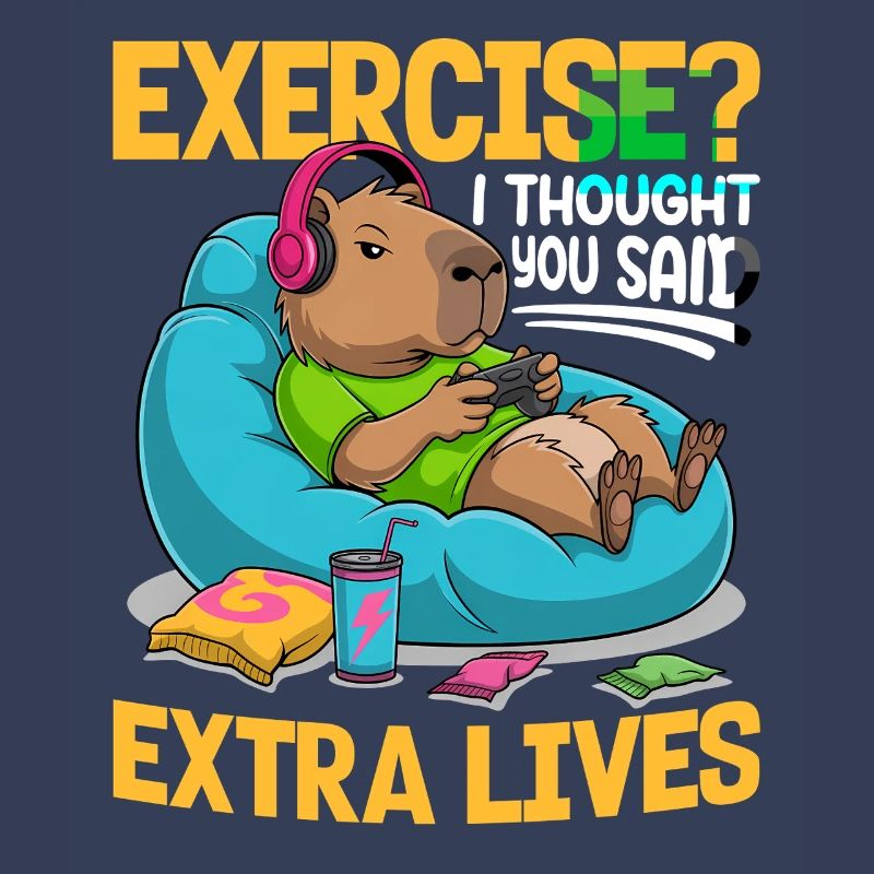 Capybara Gamer Gaming