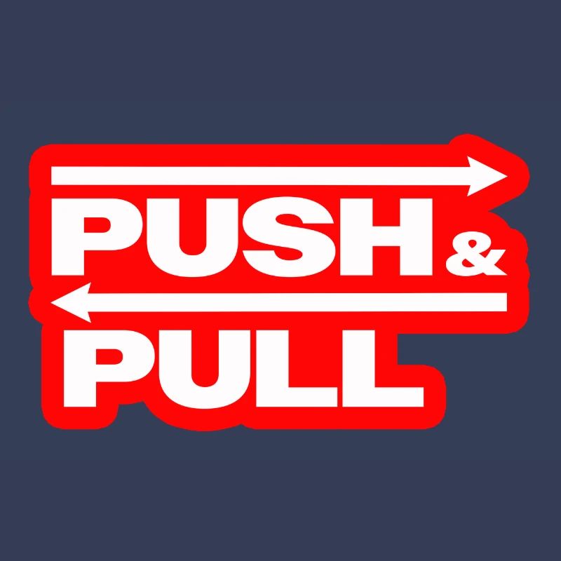 Push and Pull Red