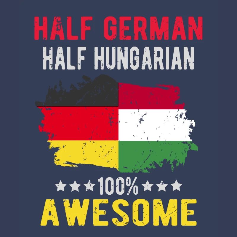 Half German Half Hungarian