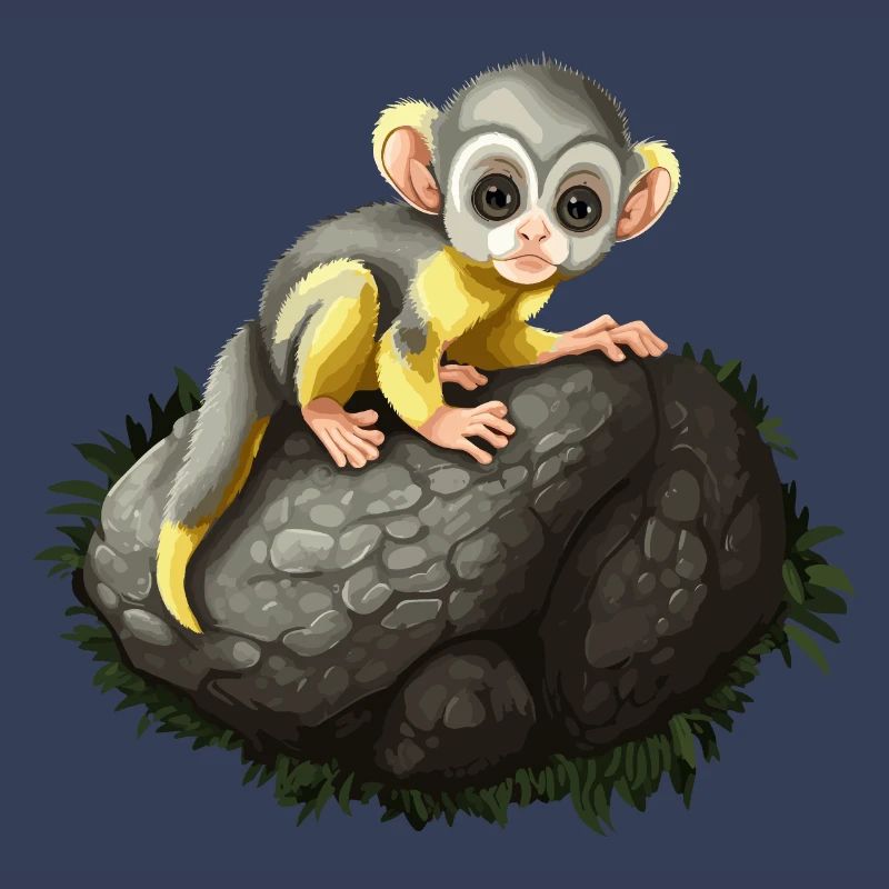 Squirrel Monkey Squirrel Monkey Monkey Monkey Baby
