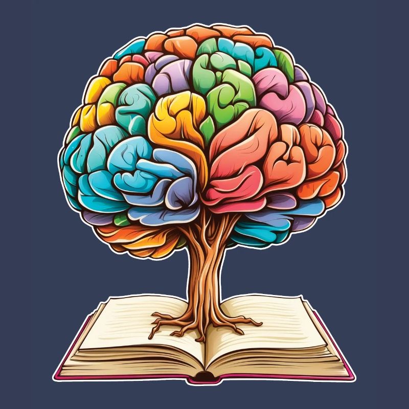 Reading Forms Mindset Growth Artwork Tree