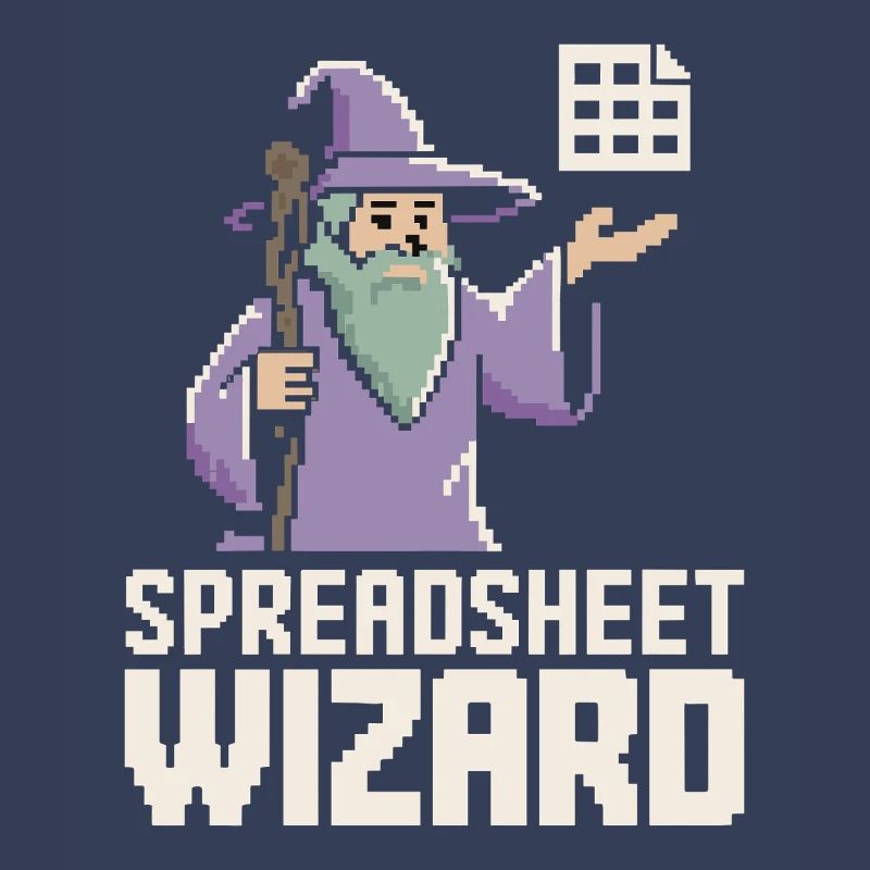Spreadsheet Wizard Funny Controller Accountant