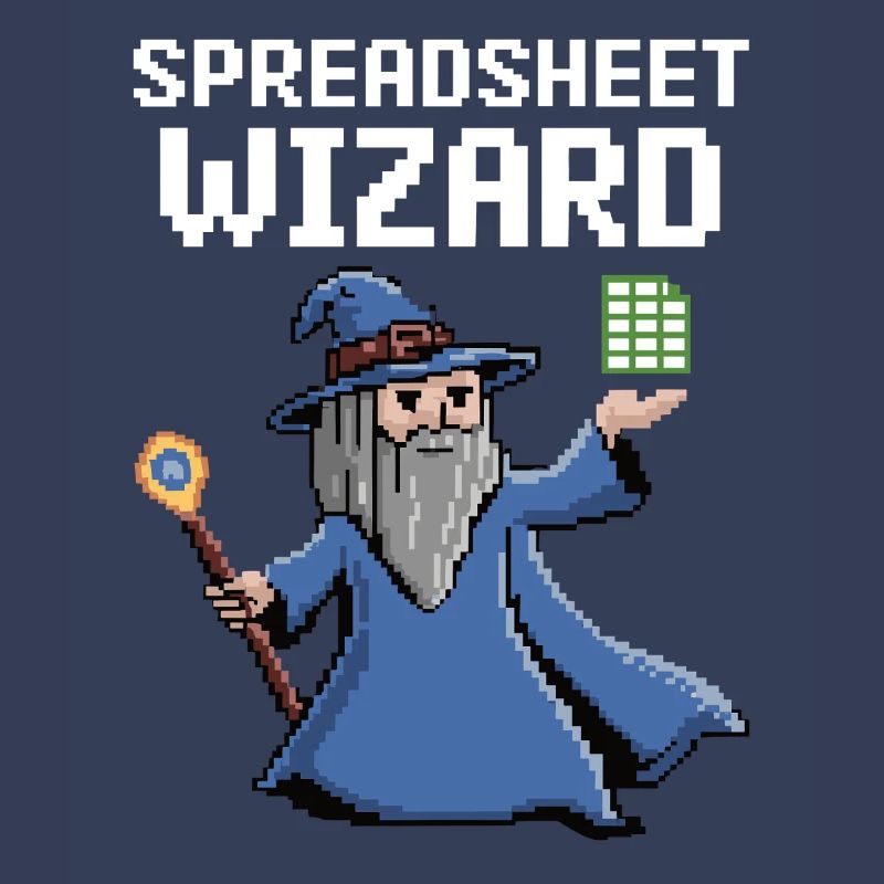 Spreadsheet Wizard Funny Controller Accountant
