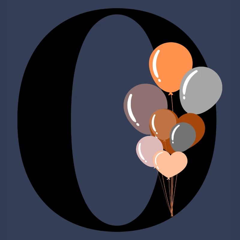 Brief oder Geburtstagsballon