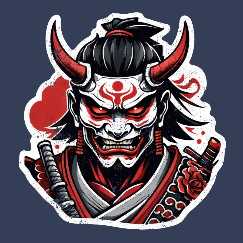 Samurai-Krieger - Japan - Dämon