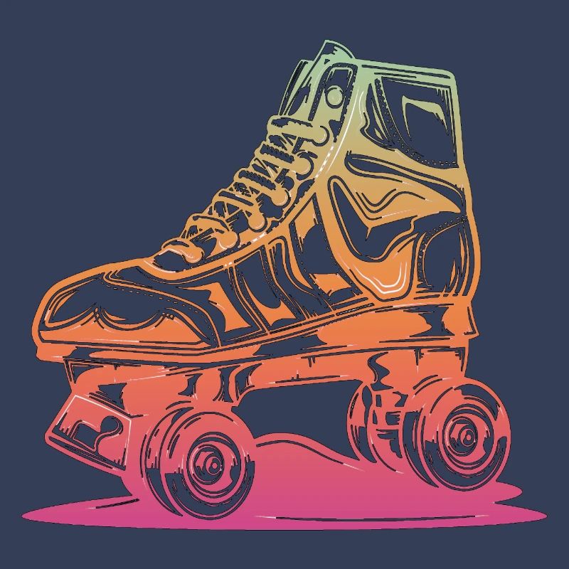 rollerblades patins rollers rollerskates retro
