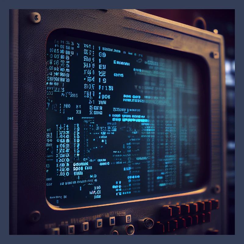 Code auf einem PC-Bildschirm