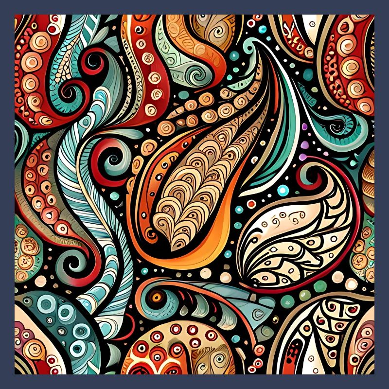Zentangle Paisley Pattern