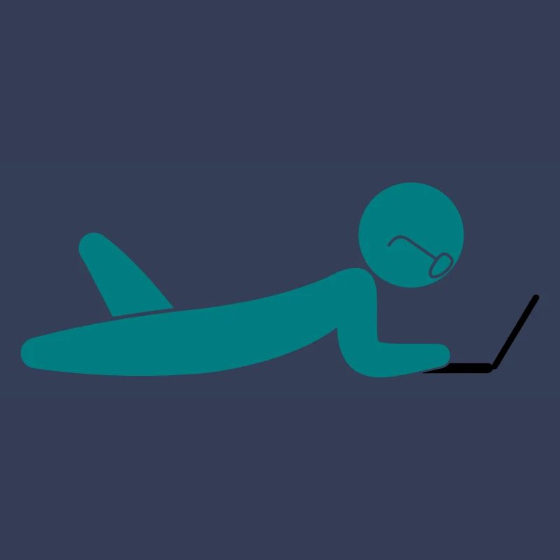 Ein Programmierer mit einem Laptop