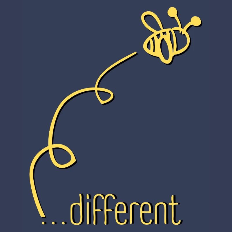 Bee Different - Sei anders! Statement Design