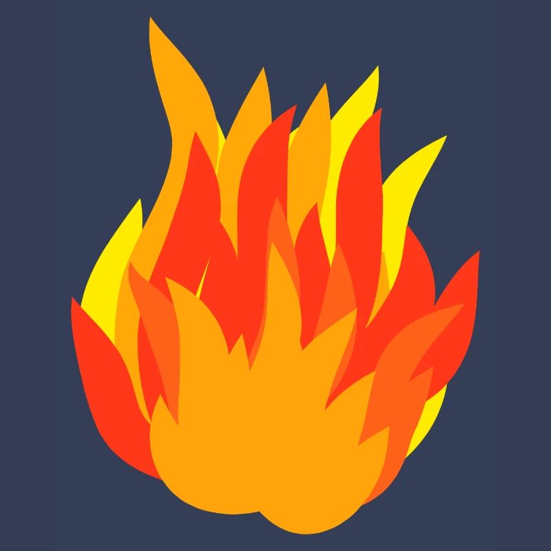Feuer Flame eines Lagerfeuers, Geschenkidee