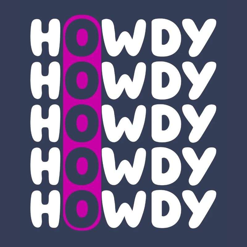 Howdy Repeat O Western Pattern