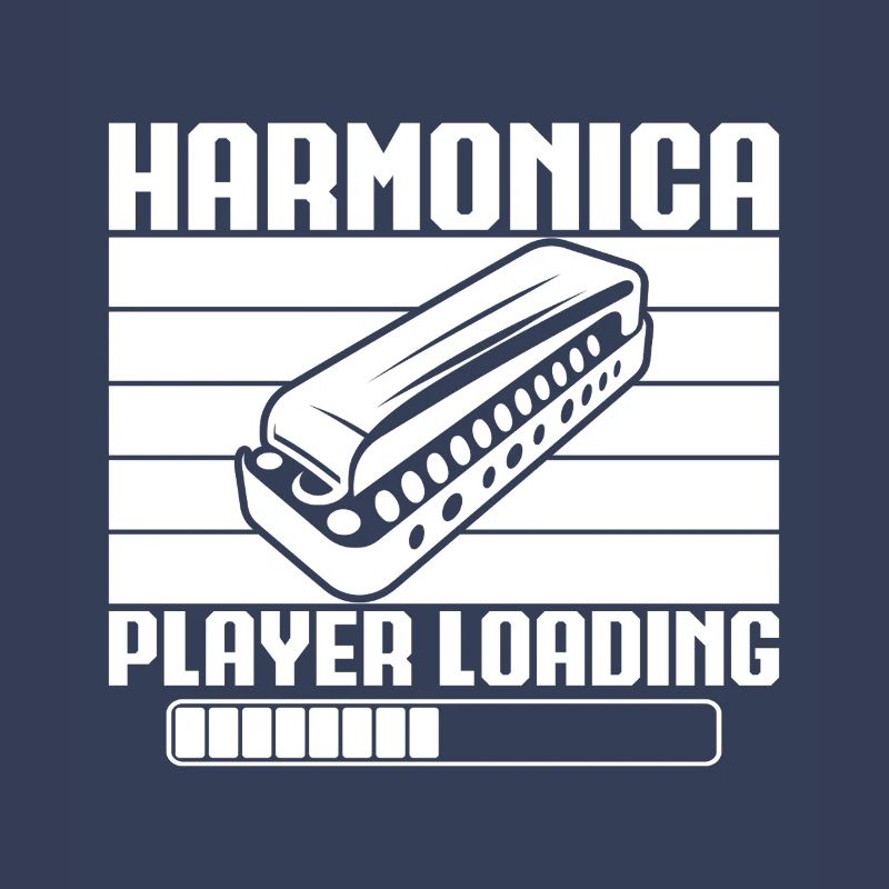 Harmonica Musican Player Loading Harmonica