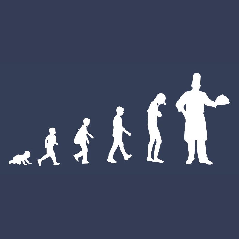 Évolution du bébé au chef / restaurant