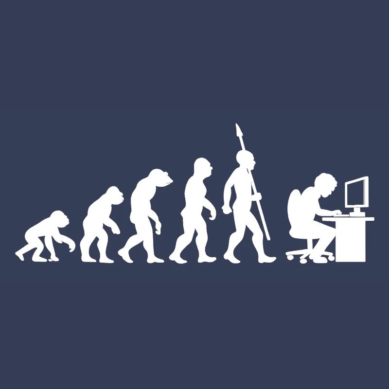 Computer PC Evolution Informatiker Programmierer