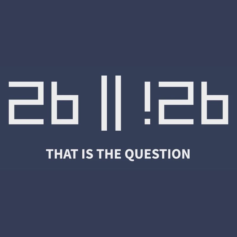 2b ou !2b pour être ou ne pas être c’est la question