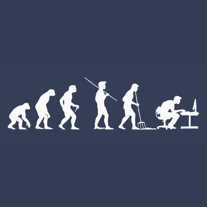 Evolution Programmer Computer Geek
