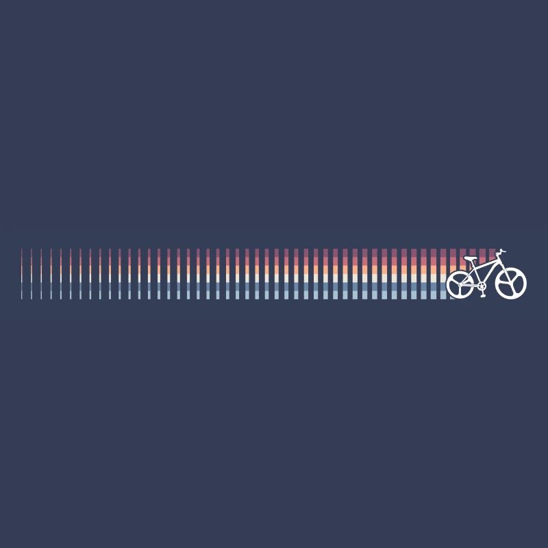 Dégradé code-barres Sunset