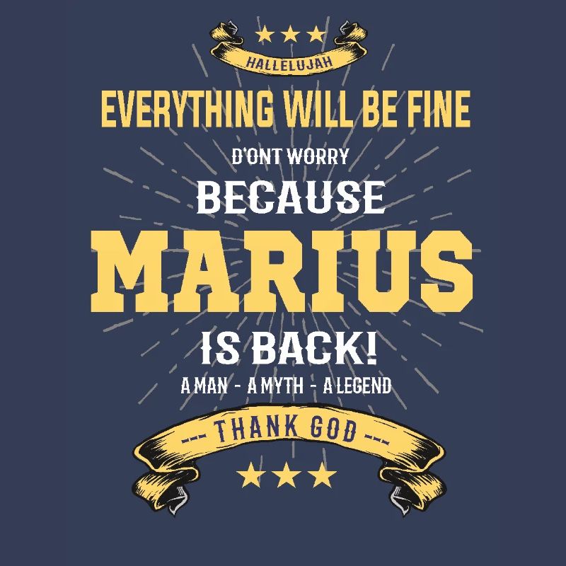 Everything will be fine Marius Is back