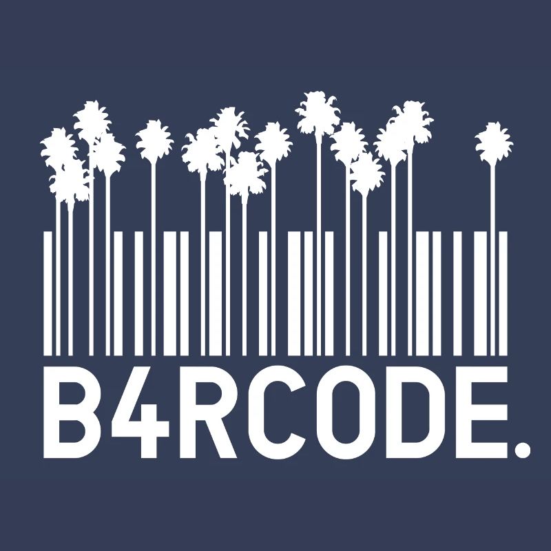 B4RCODE. Palm trees