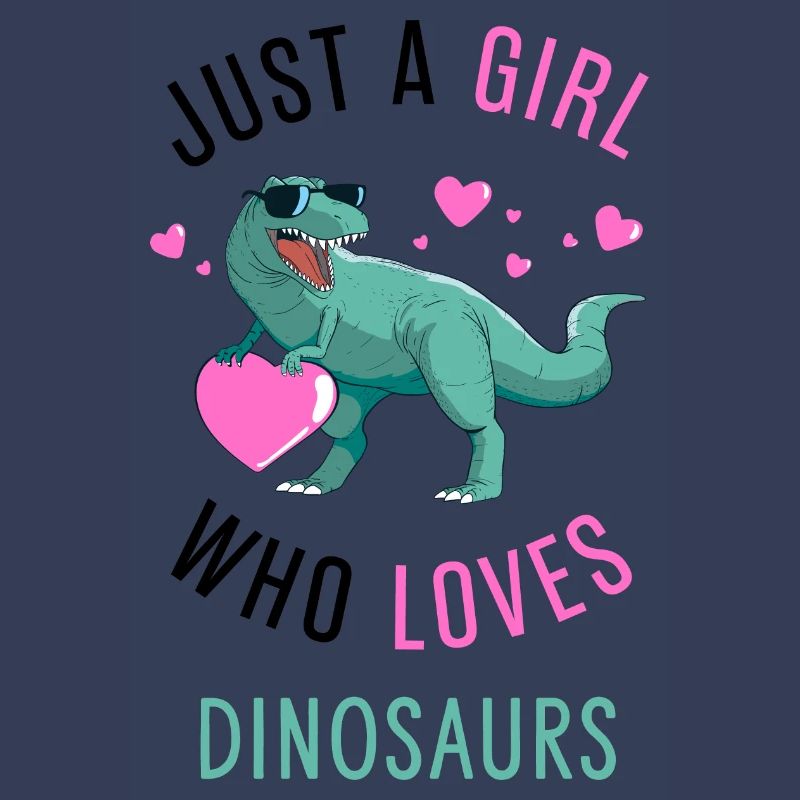 Nur ein Mädchen, das Dinosaurier süß Dinosaurier Geschenk