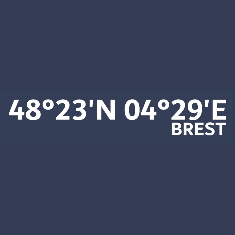 Coordonnées de Brest
