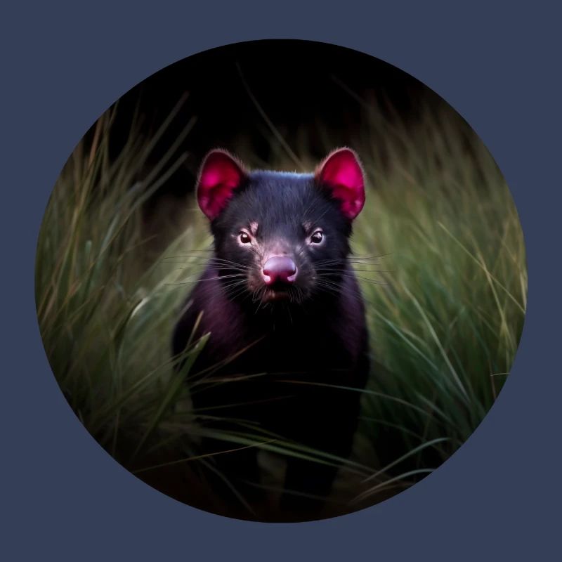 Lurking Tasmanian Devil