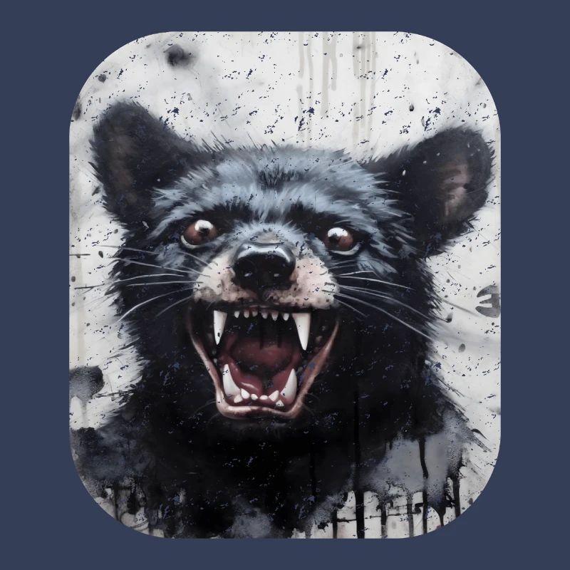Laughing Tasmanian Devil