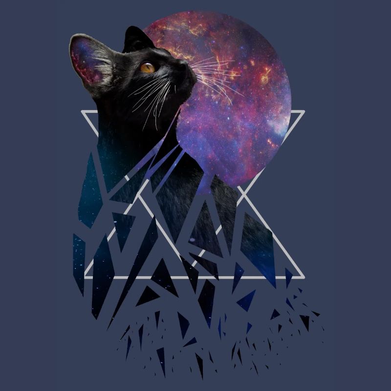 Chat de l’espace - série d’animaux de l’espace