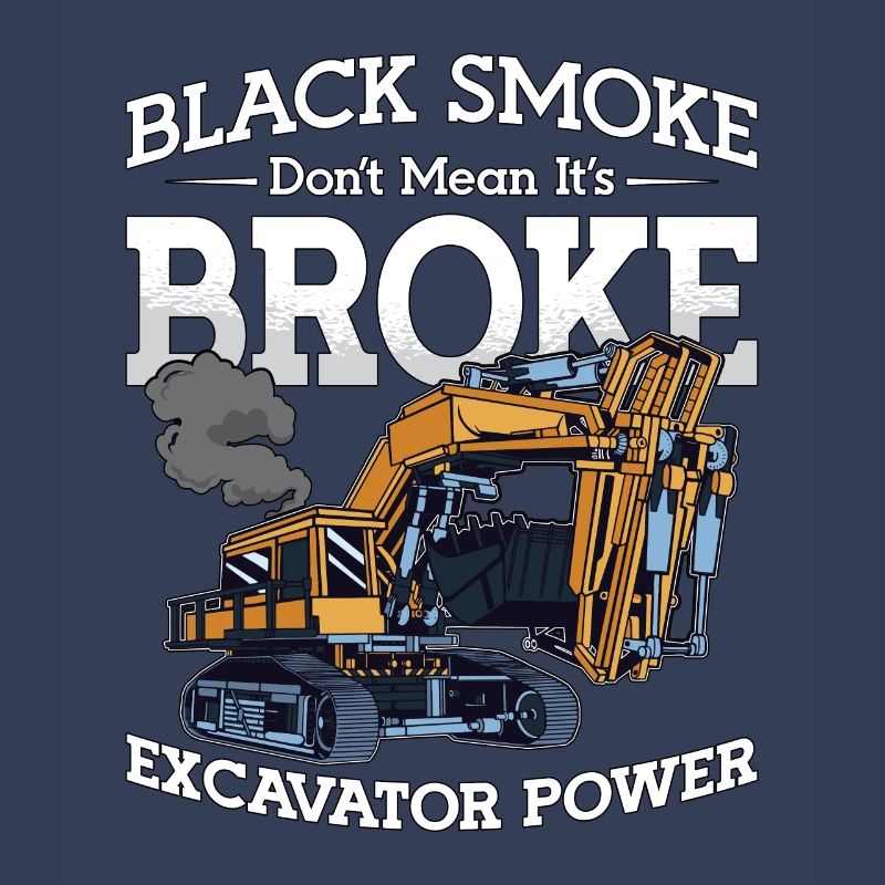 Excavators Excavator Driver Construction Worker Excavator Gift