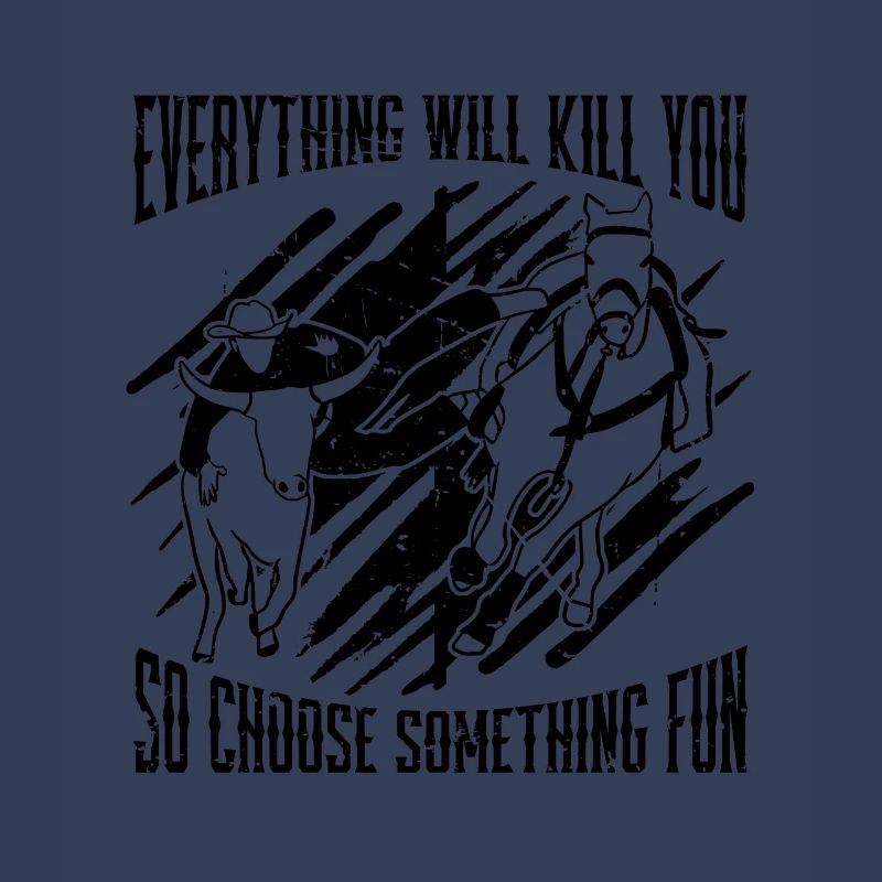 Everything Will Kill Team Roping Steer Wrestler