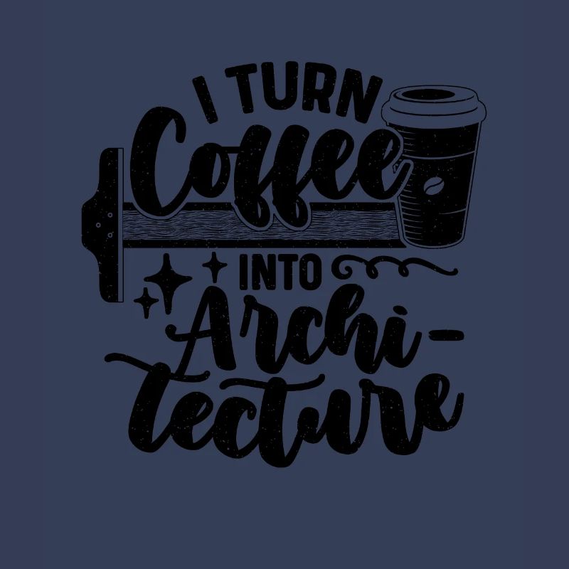 Je transforme le café en architecte constructeur d’architectes