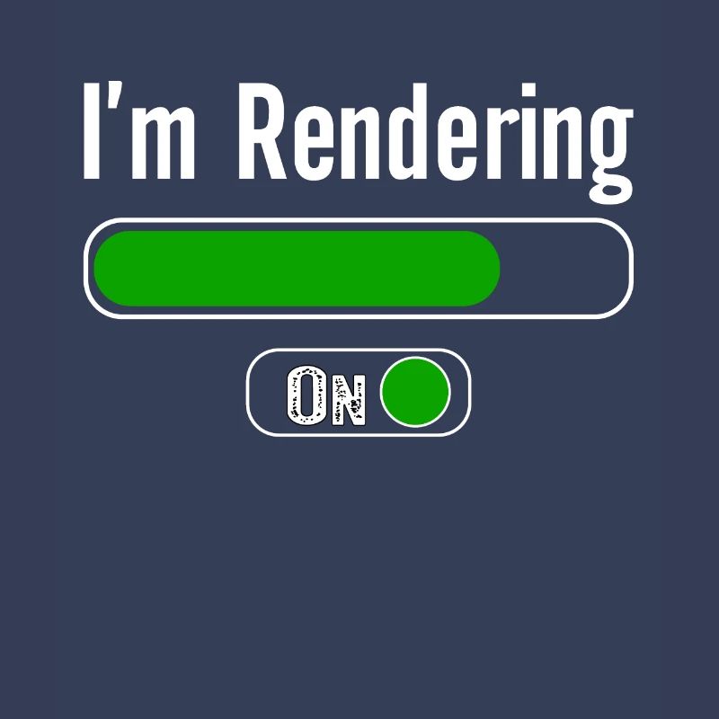 I'm RenderingVideo Editor Editing Videographer