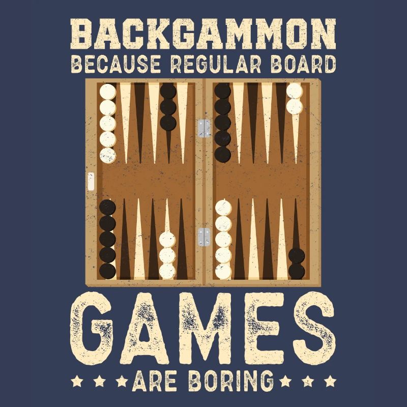 Backgammon Player Backgammon Board Game Gift