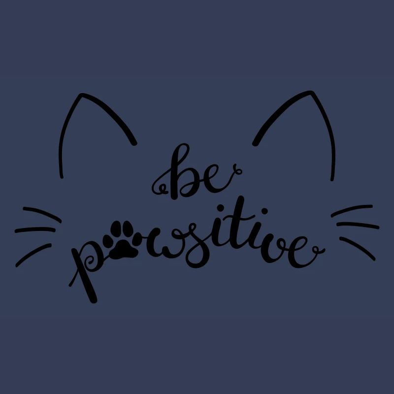Cat be pawsitive