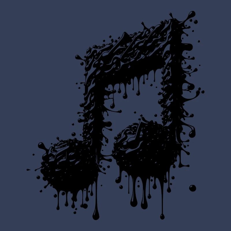 Liquid Music Eighth Notes Scale