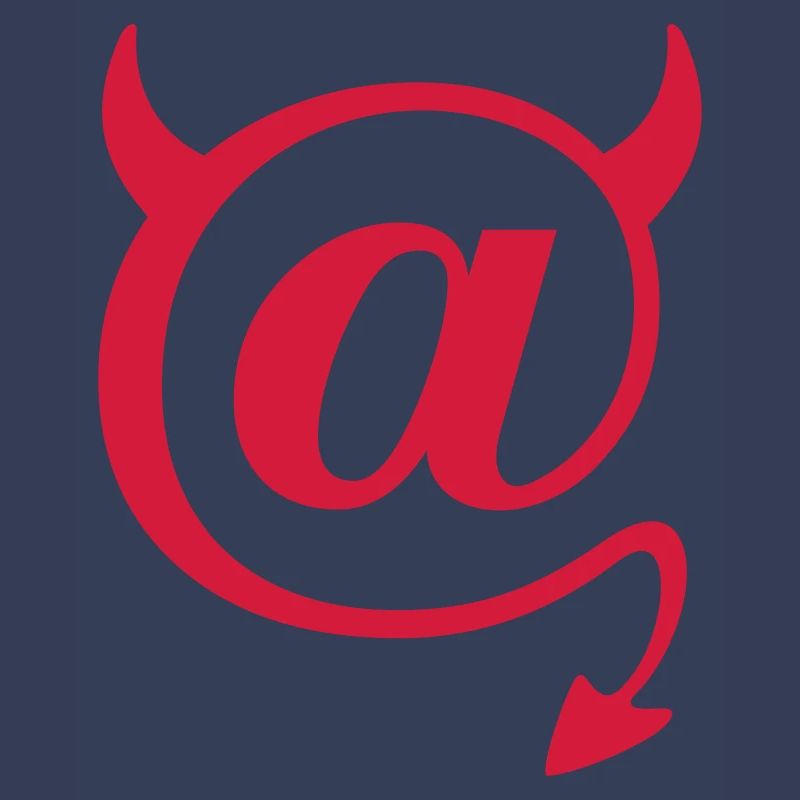Devil @ Teufel Nerd Symbol Programmierer IT