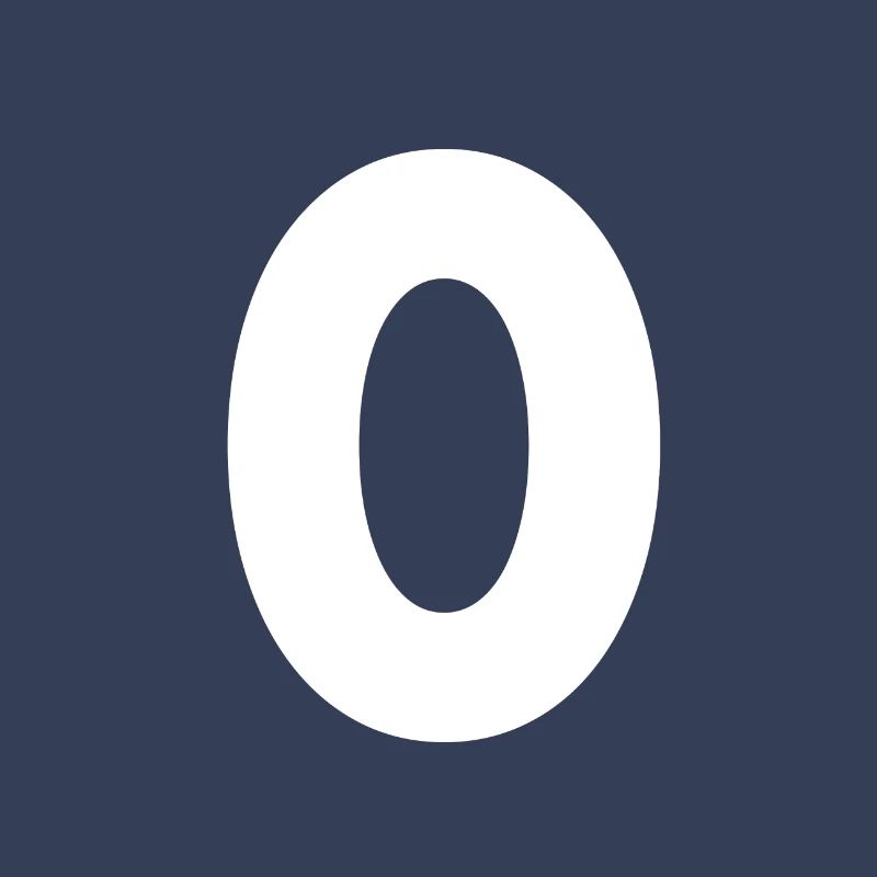 Zahl 0, Nummer 0, 0, Zero, Number Zero, Null