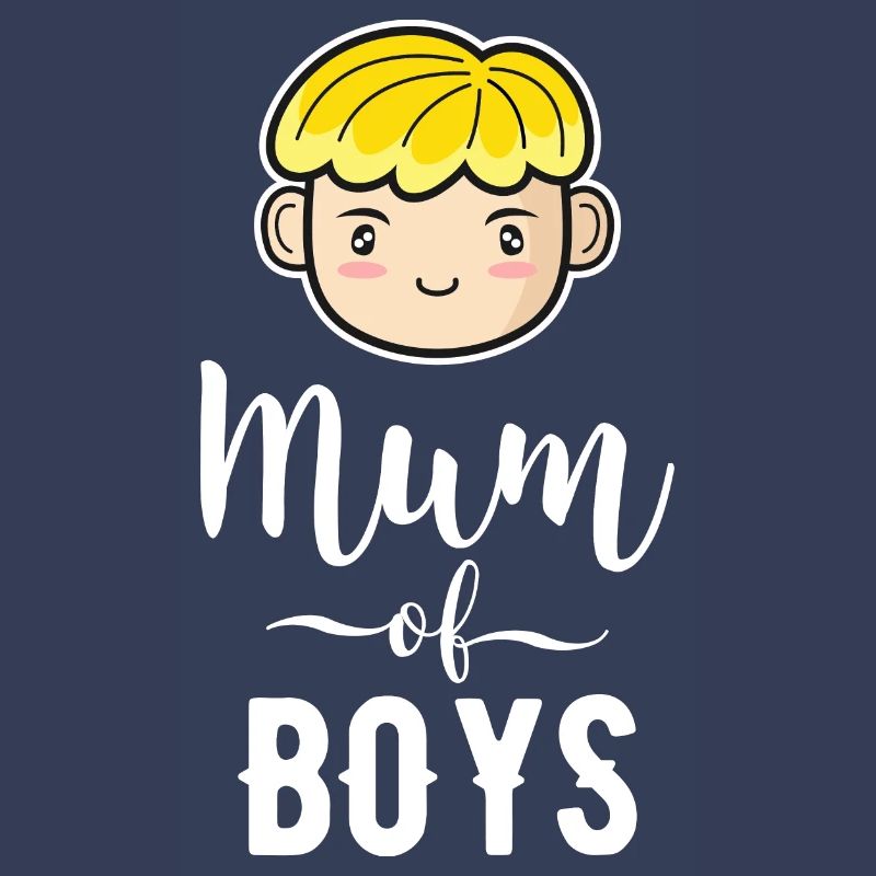 Mama von Jungen Geschenk Mutter Muttertag