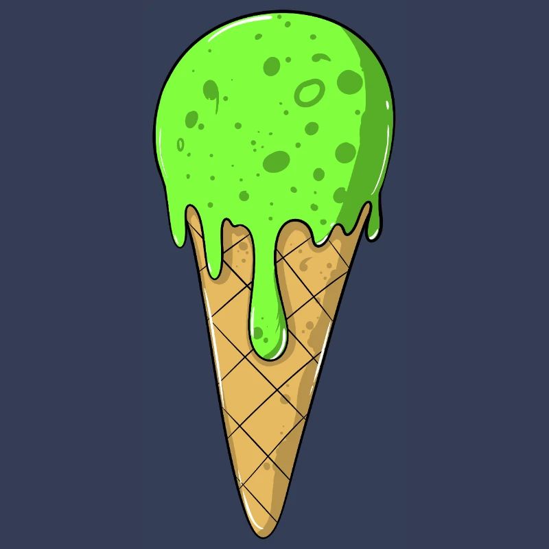 Eis | Grünes Eis Eiscreme | IceCream