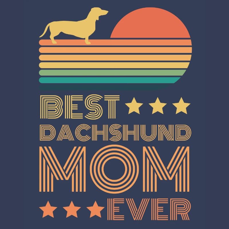 Beste Dackel Dachshund Teckel Mama Mutter