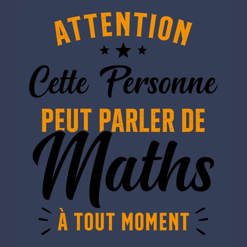 Prof de Maths Mathématique Cadeau Mathématicien