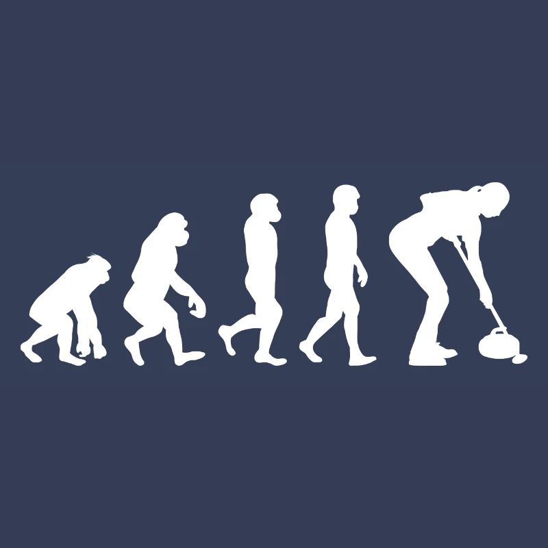 Curling Kehrfächer Winter Eissport Evolution