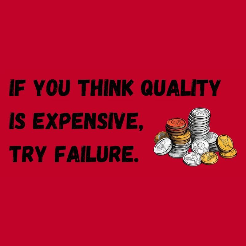 If you think quality's expensive, try failure.