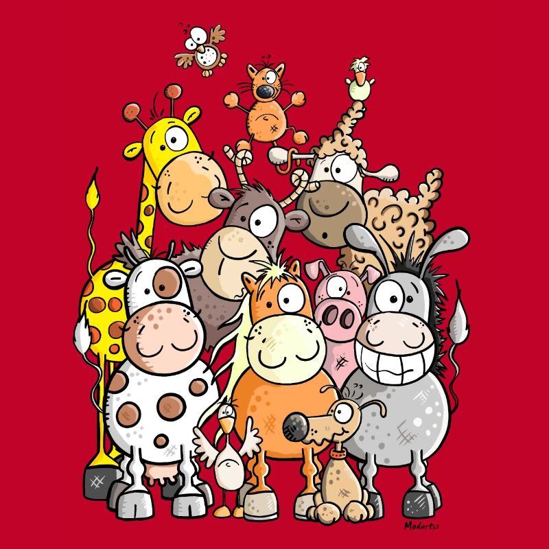 Tas géant de l'animal