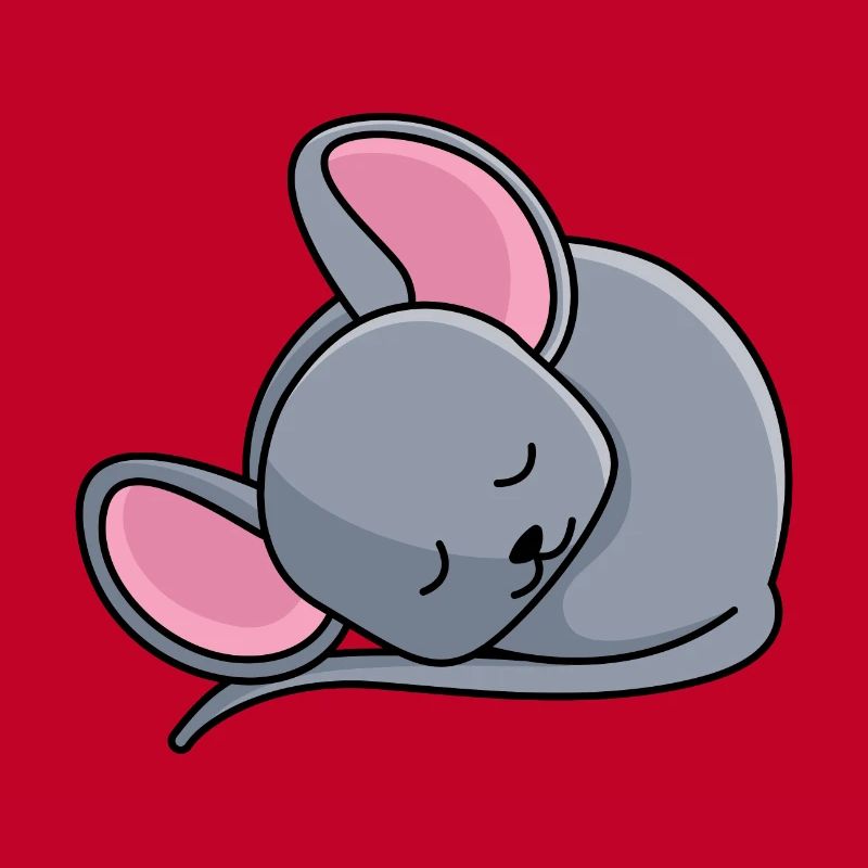 Sleeping mouse - design