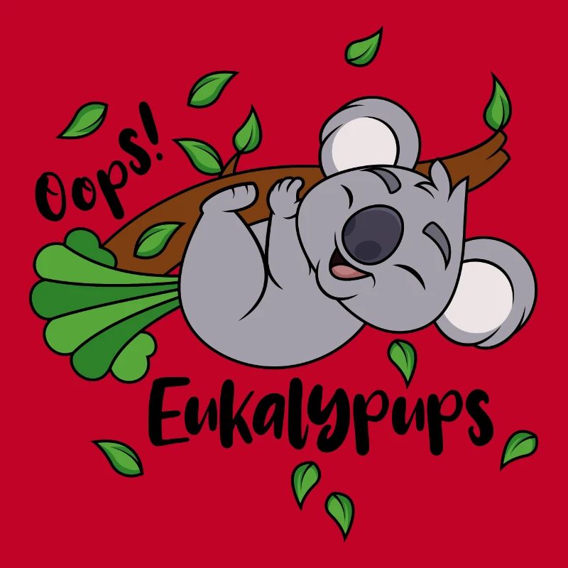 Koala Eukalyptus Oops Eukalypups Pups Tier Ast