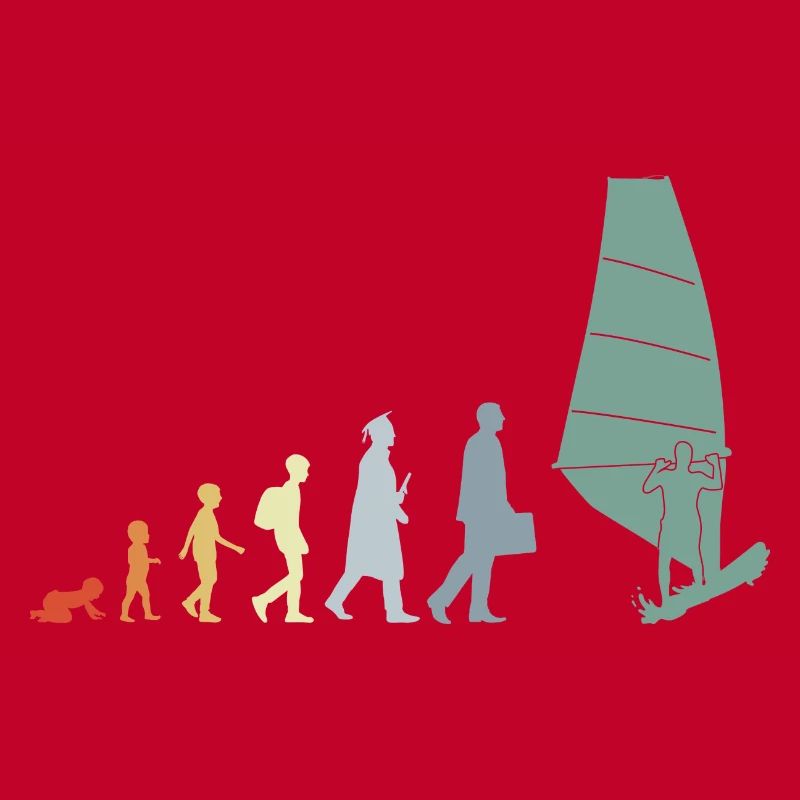 Vintage Windsurfer Evolution